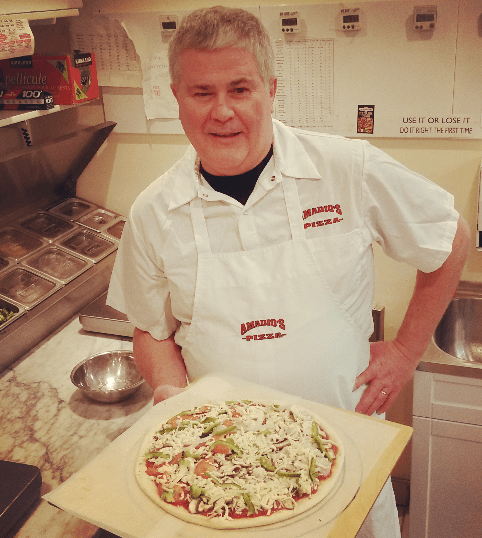 Amadio's Pizza owner Joe Leroux has been named Canadian Pizza Chef of the Year -- his first time winning the title. (Photo: Kelly Roche/QEW South Post)