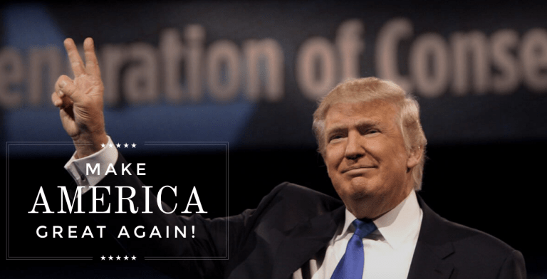 (Screenshot: donaldjtrump.com)