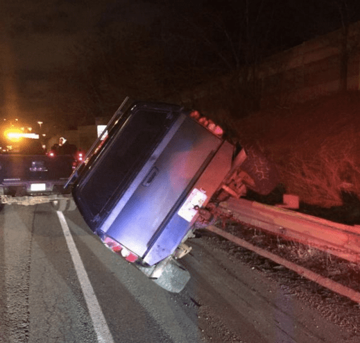 An Etobicoke man is being charged in connection with a multi-vehicle crash along the QEW at Hurontario St. on Tuesday, Apr. 12, 2016. (Photo: OPP)
