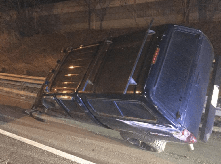 An Etobicoke man is being charged in connection with a multi-vehicle crash along the QEW at Hurontario St. on Tuesday, Apr. 12, 2016. (Photo: OPP)