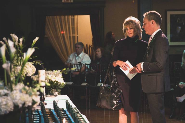 Ronnie Gavsie, Trillium Gift of Life Network’s President and CEO, honours donor families at a Celebration of Life in Toronto on March 8, 2016. (Photo: Trillium Gift of Life)