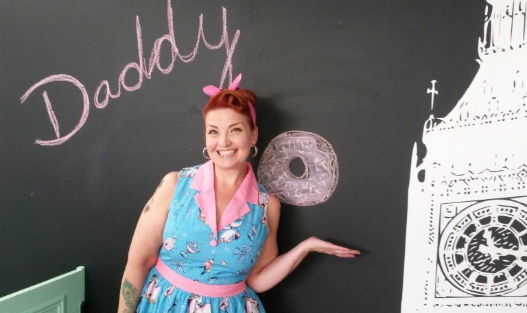 Sarah Kendall-Harris, 40, is the owner of Daddy O Doughnuts and British Baked Goods, opening soon in Mississauga. Her flavours include Bob Marley, Homer Simpson, deep-fried Mars bars, and maple bacon.