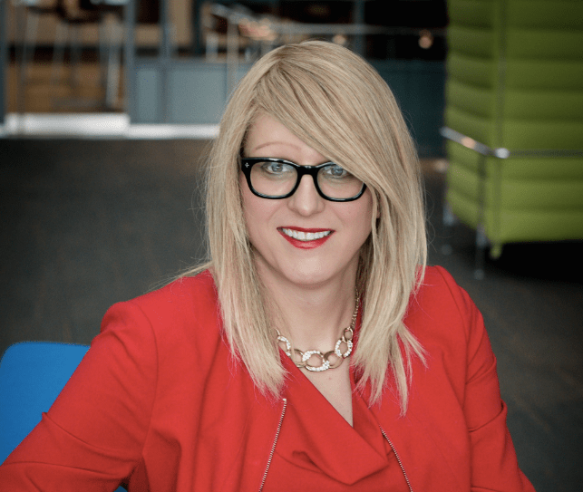 Rachel Lauren Clark is throwing a ceremonial first pitch at the Toronto Blue Jays-Baltimore Orioles game at the Rogers Centre on Thursday, June 9, 2016. (Photo: Twitter/@PrideToronto)