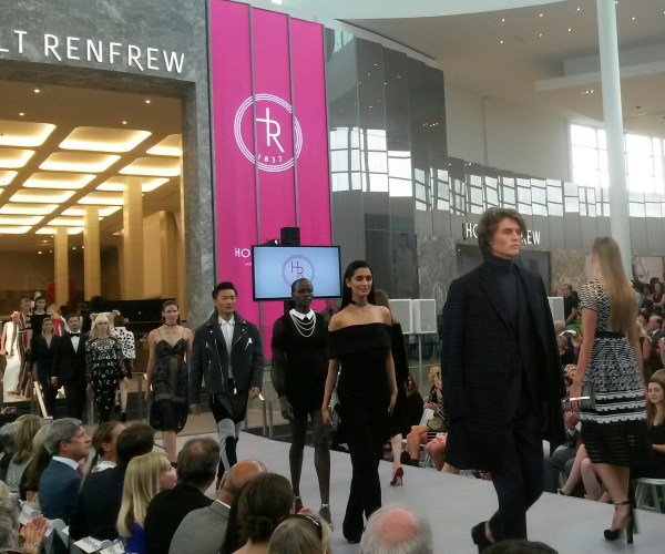 A fashion show took place at the launch of the Holt Renfrew store at Square One on Wednesday, July 27, 2016. (Photo: Kelly Roche/QEW South Post)