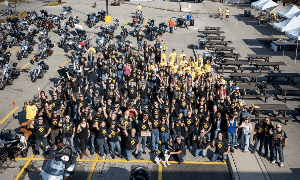 Riders Against Hunger took place Saturday, Aug. 20, 2016, with $46,825 raised for Mississauga’s Eden Food for Change. (Photo: Gold Media)