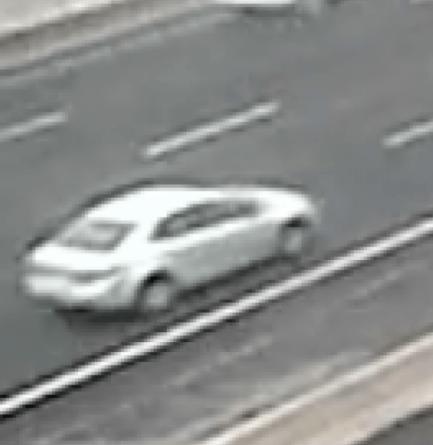 Ministry of Transportation (MTO) images of a vehicle are currently being analyzed by OPP following the death of a woman in a Hwy. 401 crash on Sept. 17, 2016. (Photo: OPP handout)